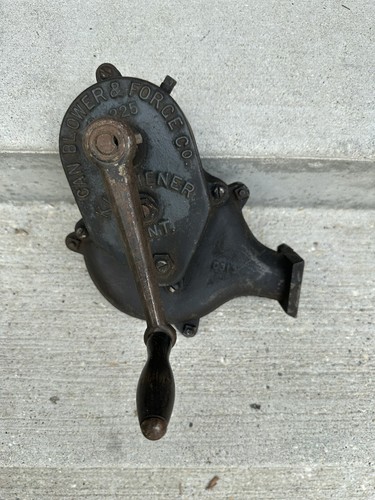 Vintage forge blower canadian - forge,