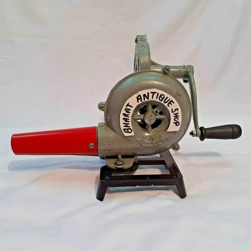 Forge furnace with hand blower - forge,