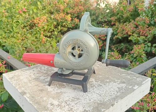 Forge furnace with hand - with,