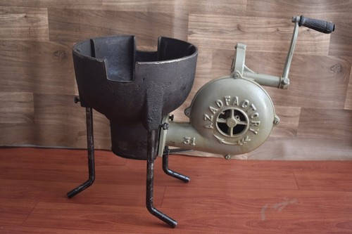 Vintage style coal forge - vintage,