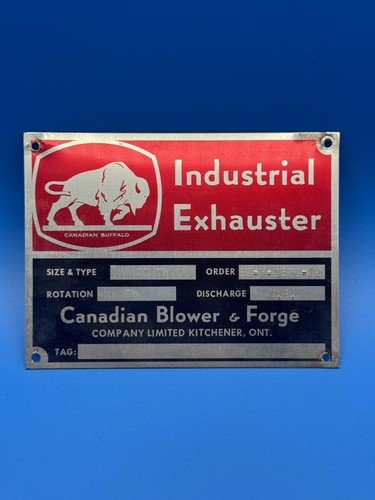 Canadian buffalo blower - canadian,
