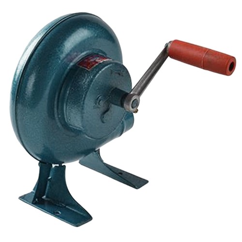 Perfect hand crank air - crank, fan